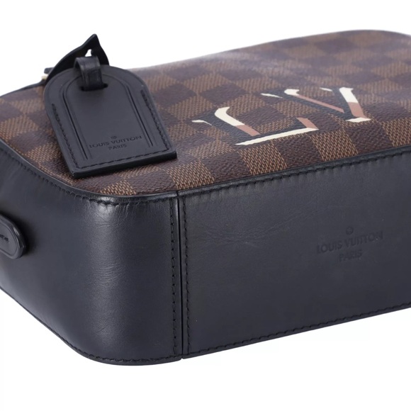 Louis Vuitton Alma PM LV Crafty Monogram Giant M45380 Dome Satchel Black Multi - Picture 9 of 11